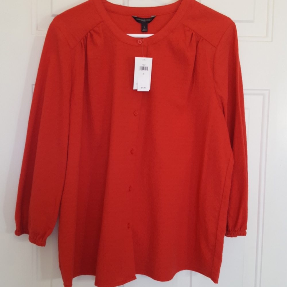 Banana Republic NWT NEW with tags button down top
